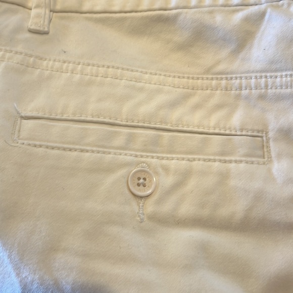 CALVIN KLEIN JEANS WHITE PANTS SIZE 14 women cotton white pants cropped pants - Picture 7 of 16